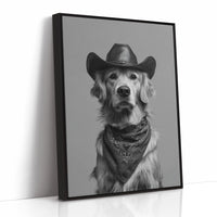 A Canine Cowboy's Quiet Standoff
