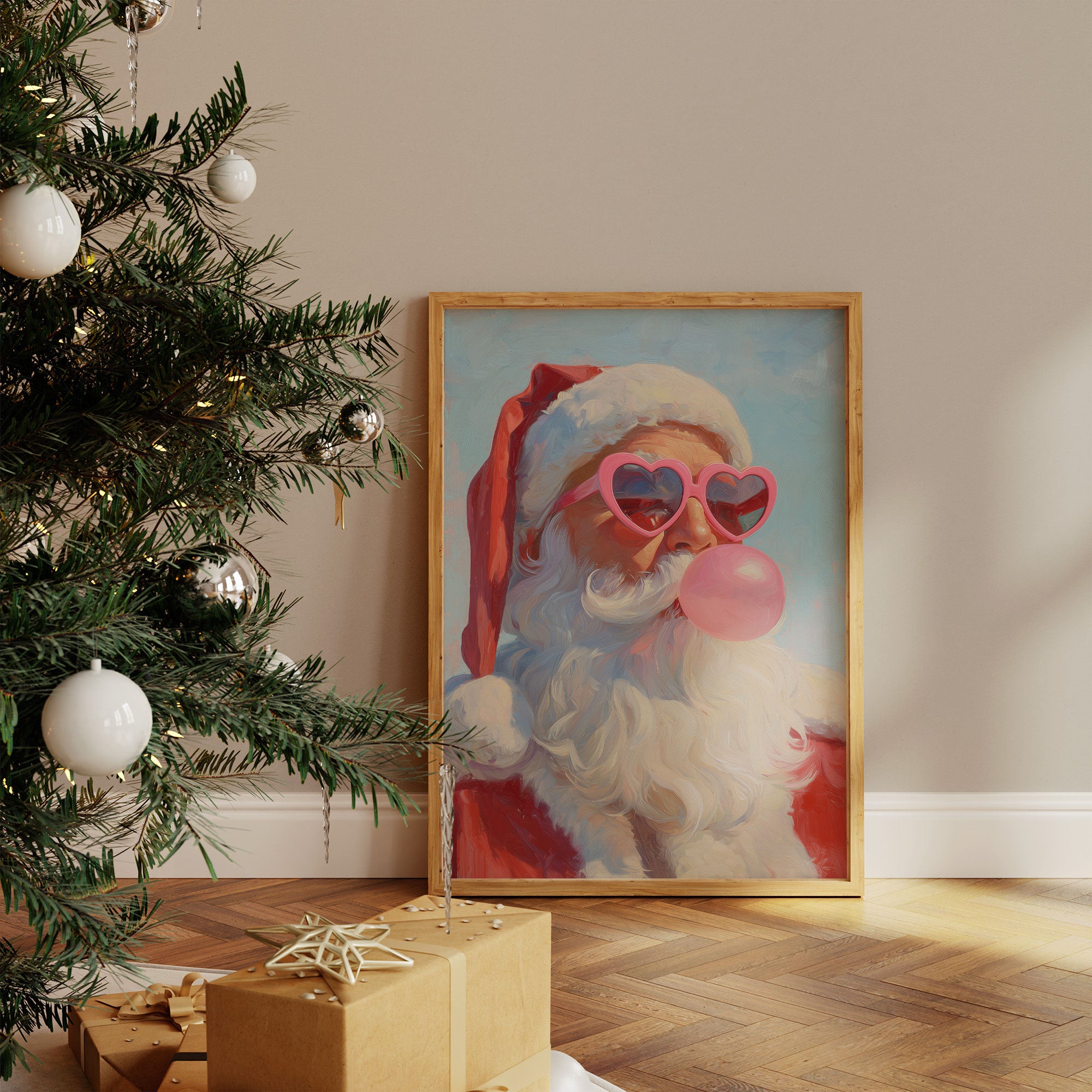 Bubblegum Pop Holiday Spirit Glows
