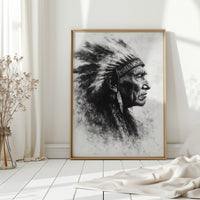 Elder Spirit in Charcoal