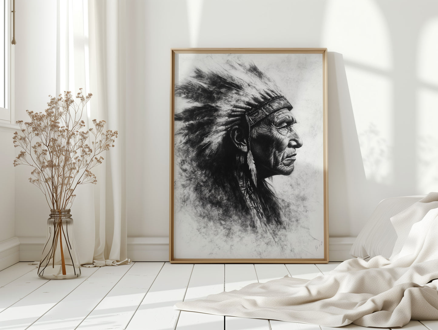 Elder Spirit in Charcoal
