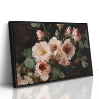 Blush Petals Dance In Lamplight