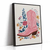 Wildflower Cowgirl Dreams - Pink Western Boots