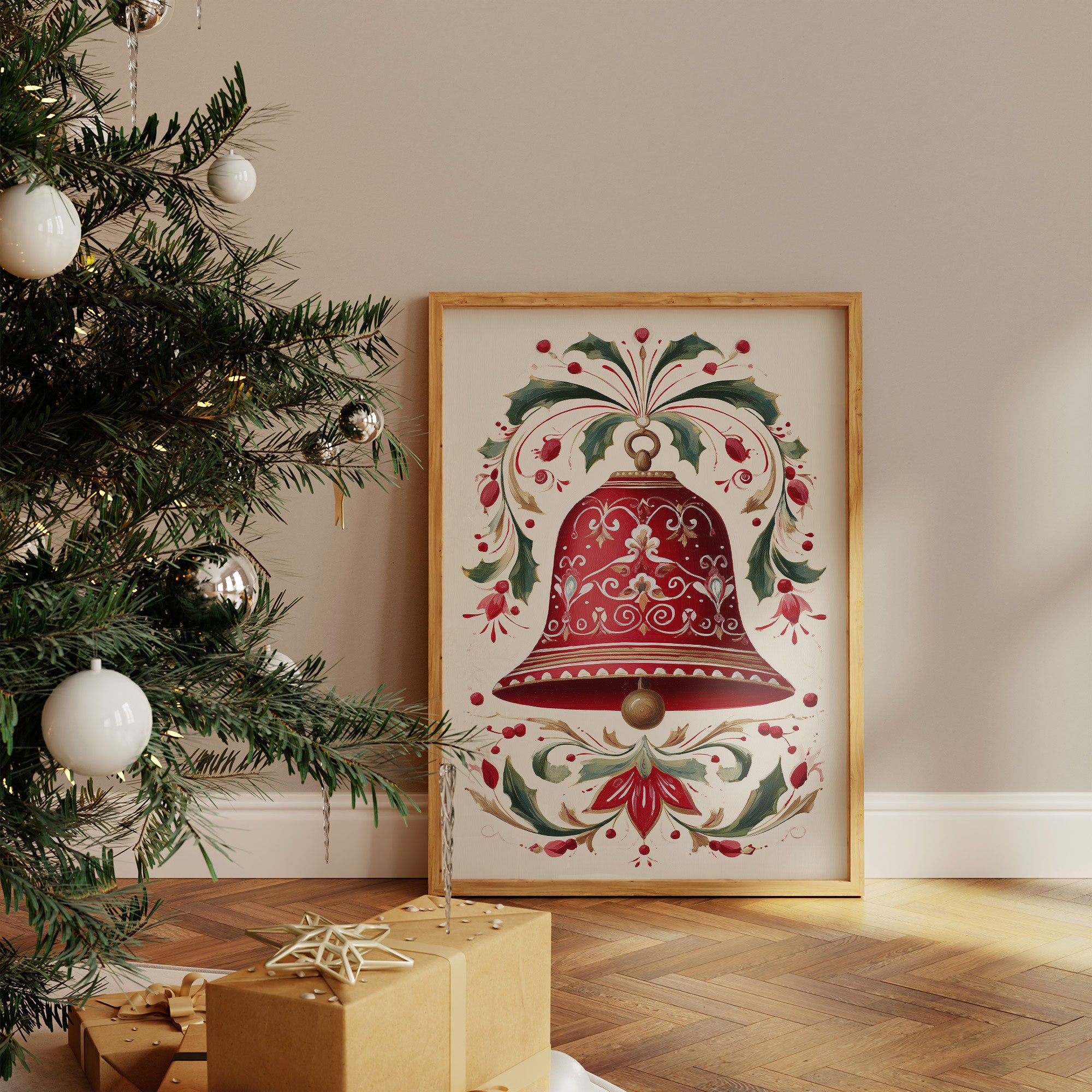 Crimson Bell Sings Winter's Welcome