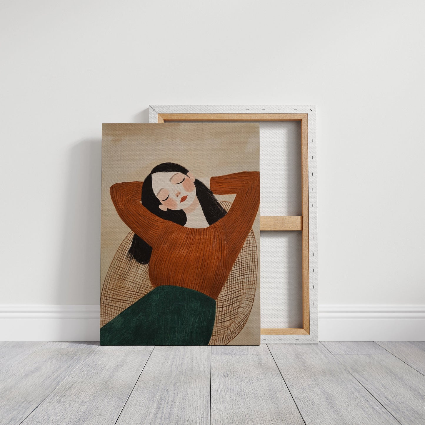 Autumn Sweater Holds Sweet Dreams