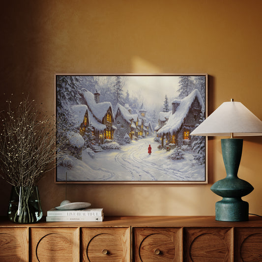 Winter Village Glows With Stories