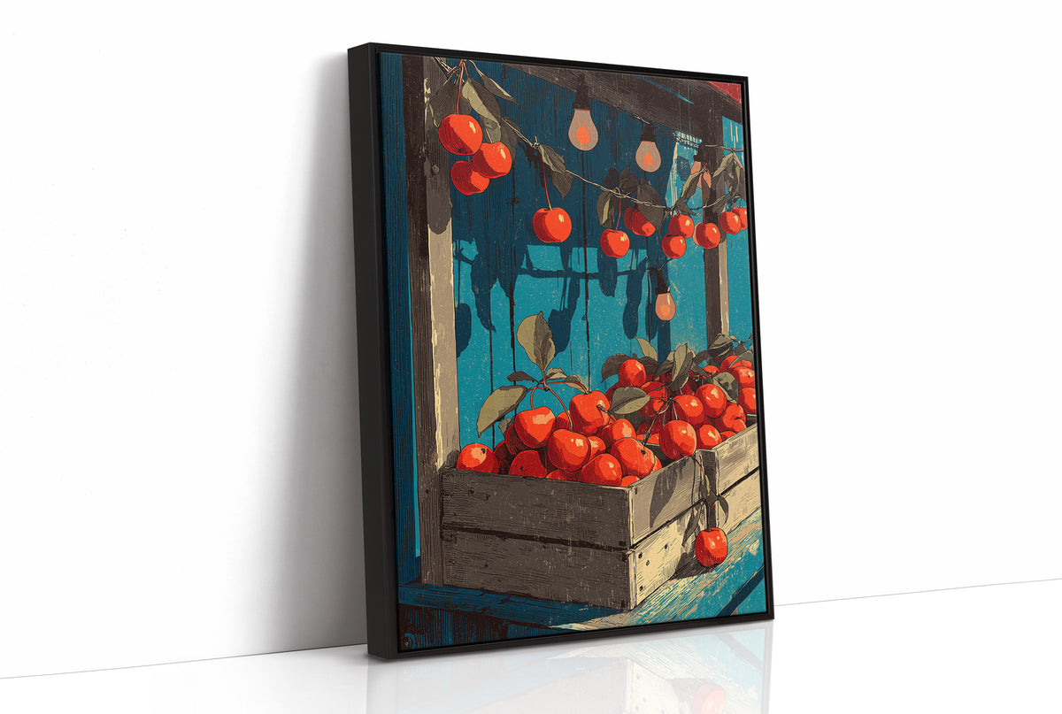 Farm Stand: One Apple Escaped the Crate