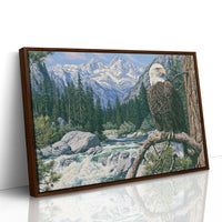 Bald Eagle, Mountain Rapids