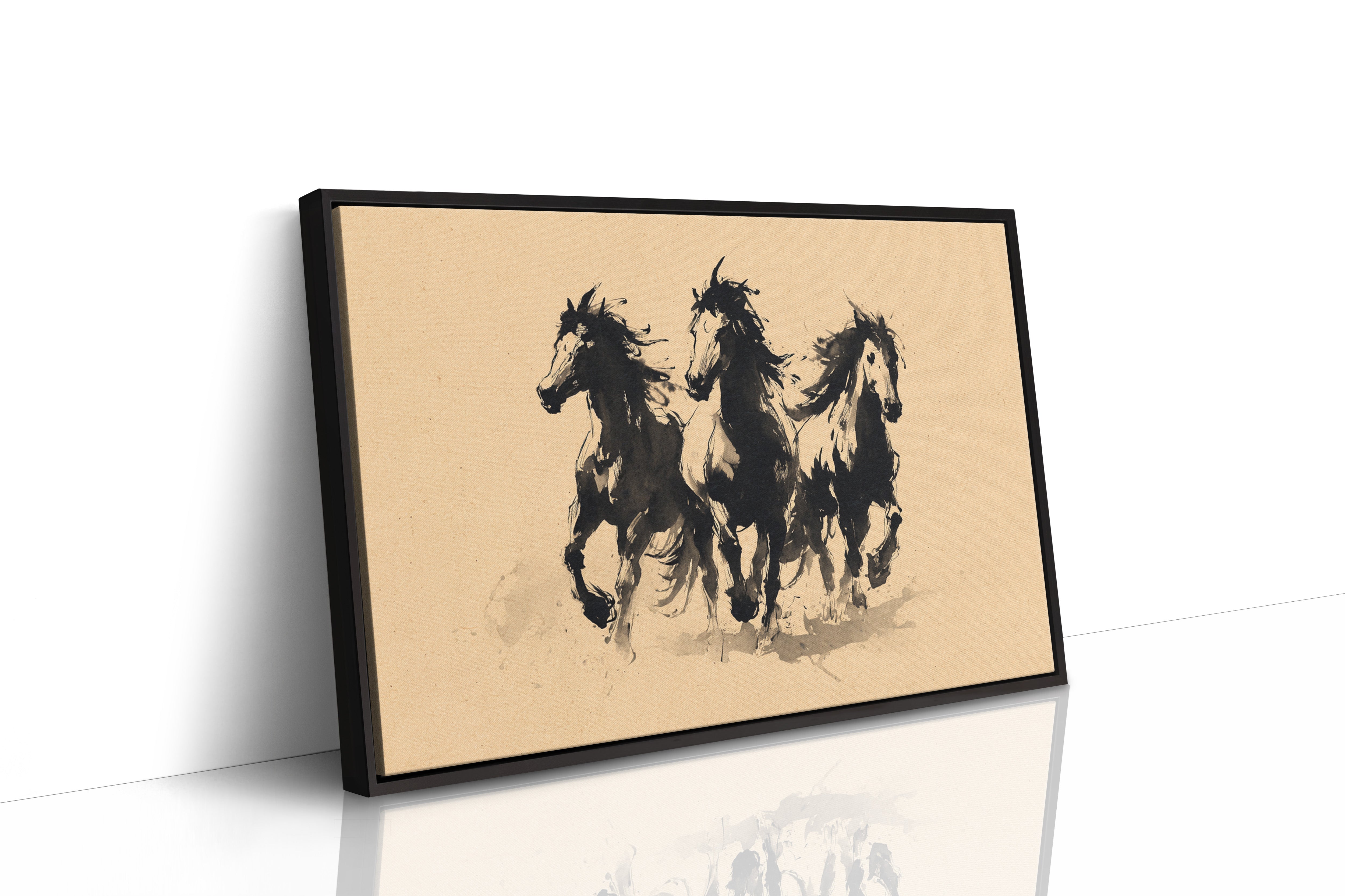 Wild Horses Dance In Ink