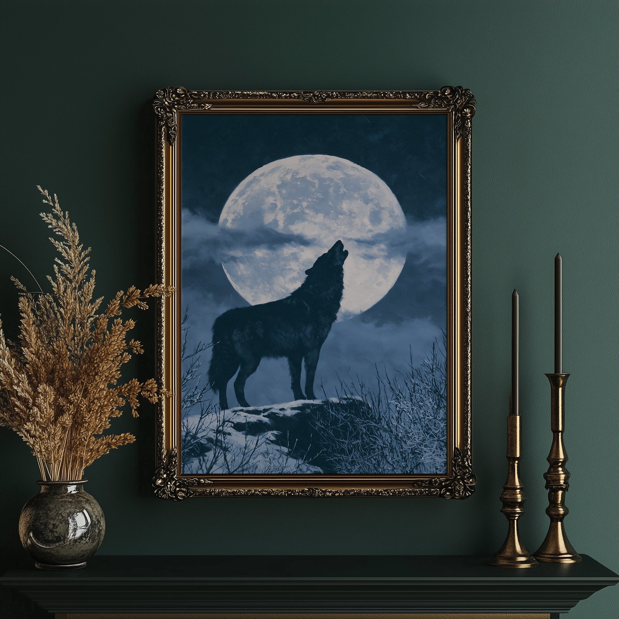 Howl Beneath the Full Moon