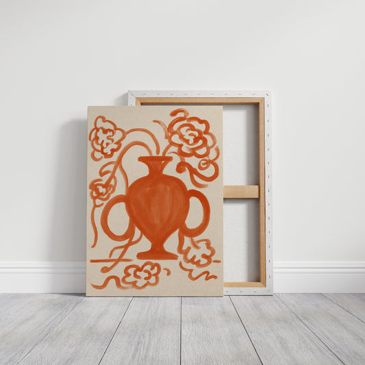 Terracotta Blooms Find Modern Grace