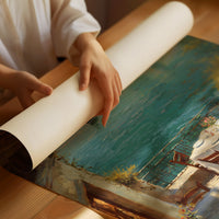 Mediterranean Terrace Awaits Twilight