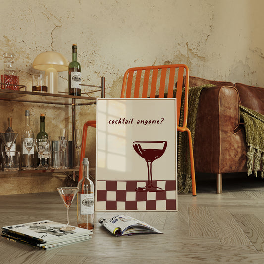 Martini Invites Evening To Begin