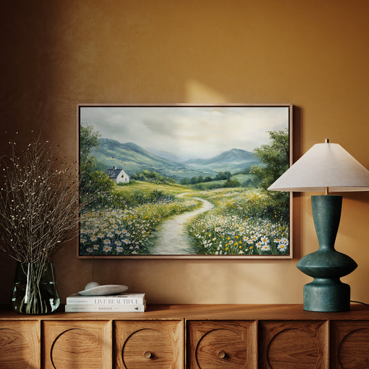 Daisies Guide The Mountain Path Home