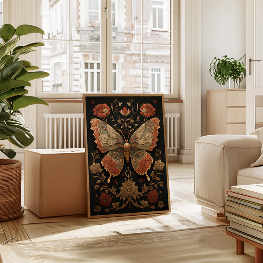 Embroidered Wings in Bloom