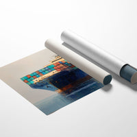 Cargo Giants Cross Quiet Waters