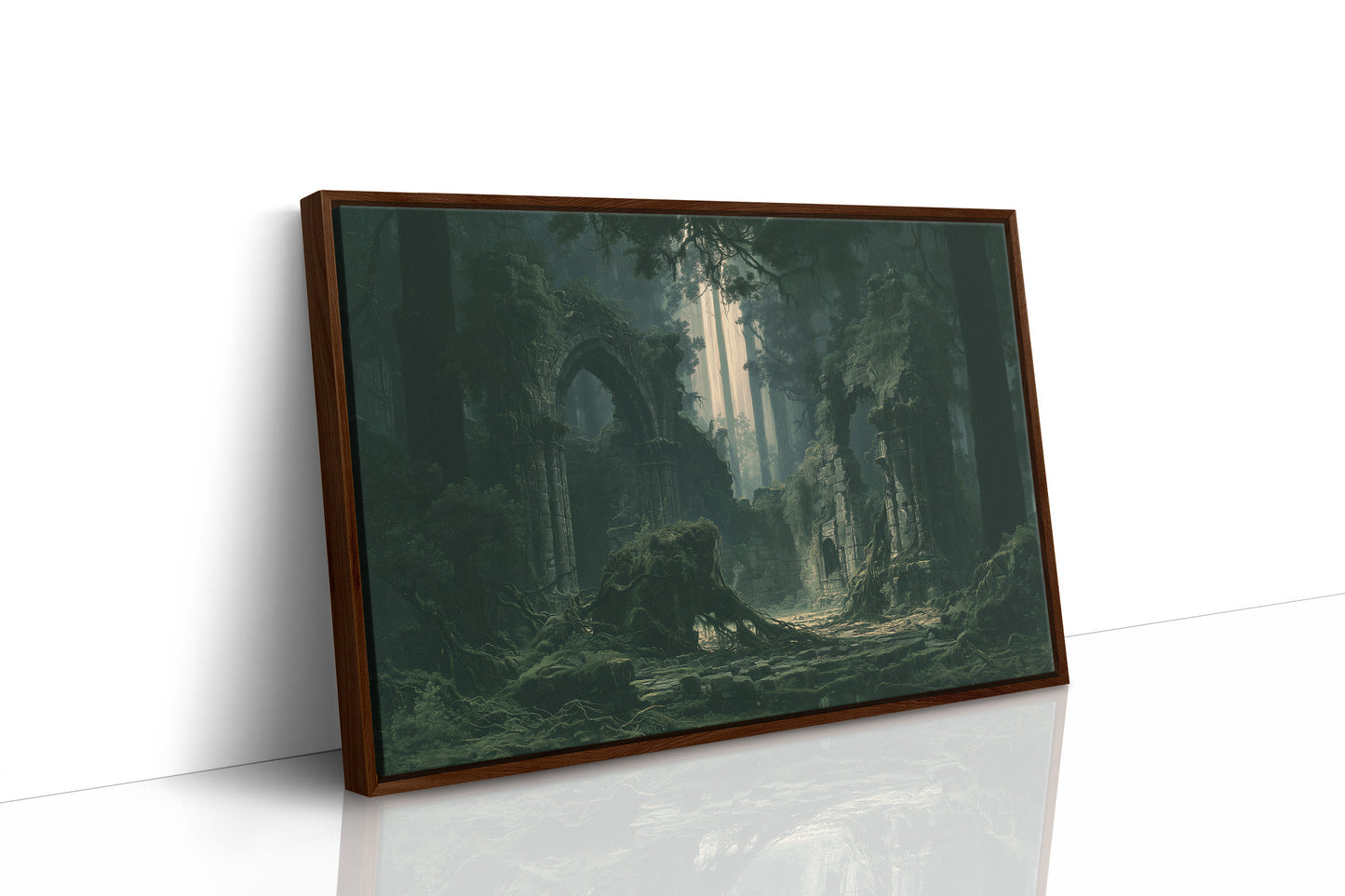 Ruins, Reclaimed by Forest