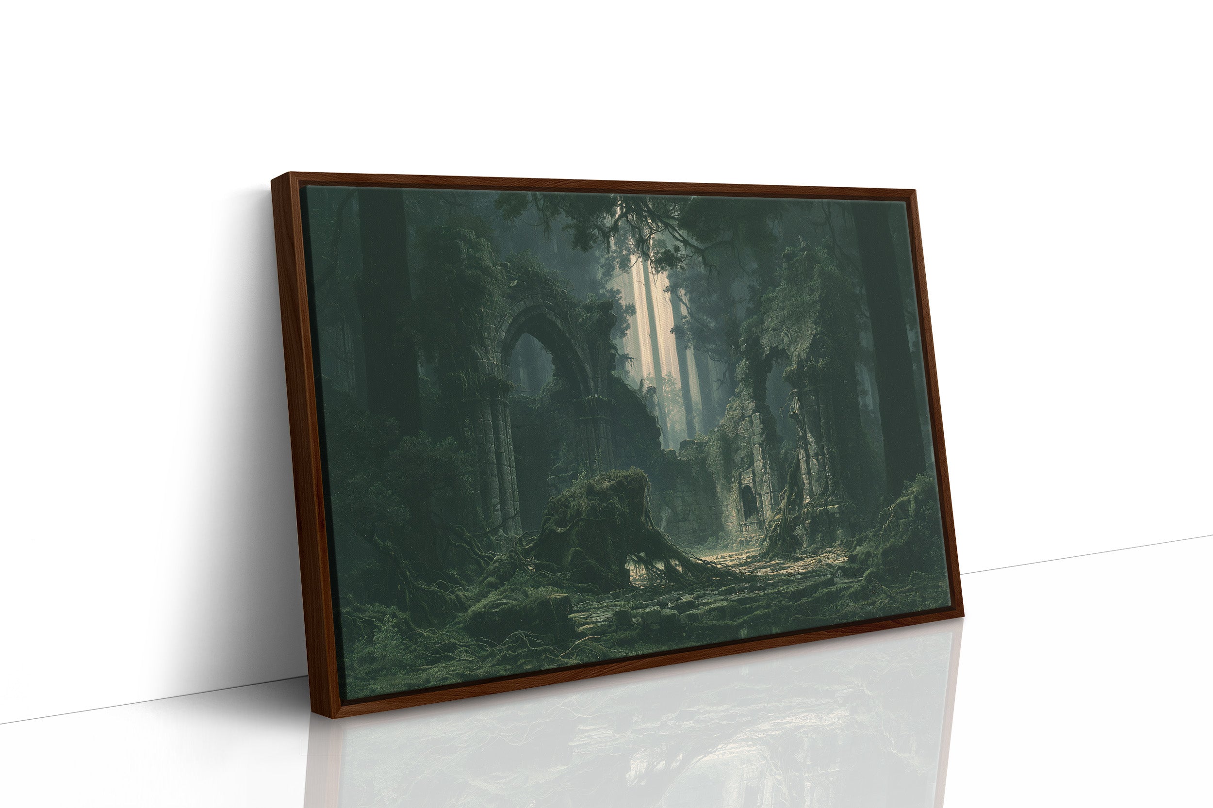 Ruins, Reclaimed by Forest