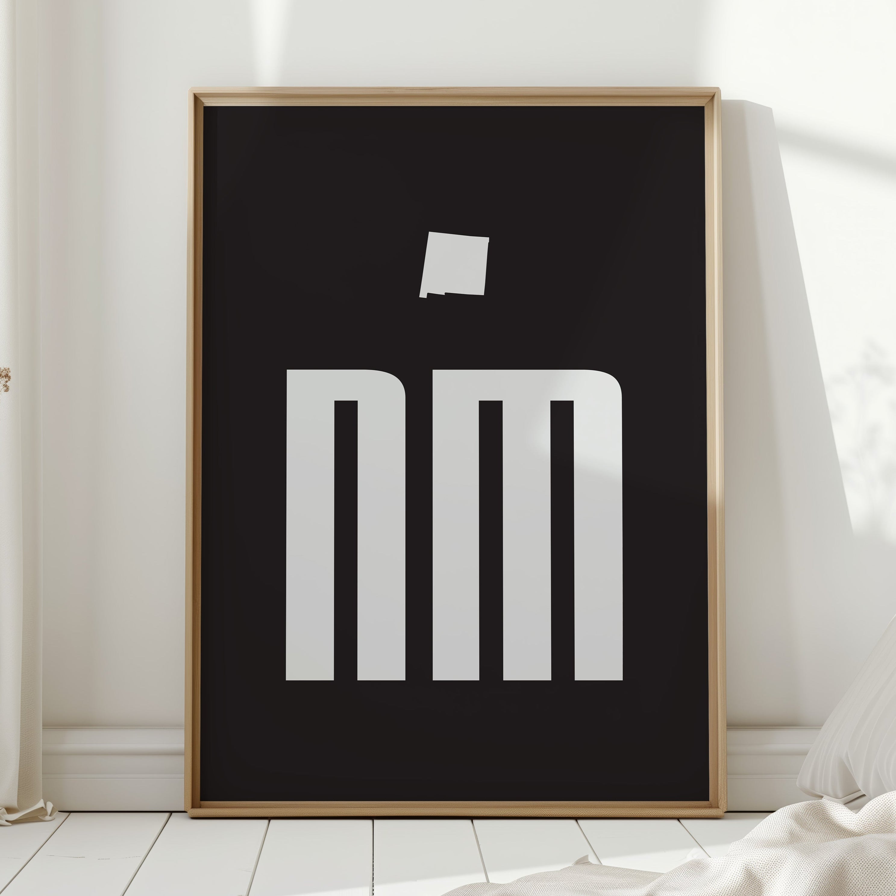 Bold Letters Rise Above Night