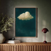 Lonely Cloud in Emerald Silence