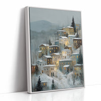 Hillside Haven in Winter's Embrace