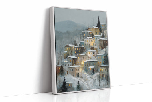Hillside Haven in Winter's Embrace