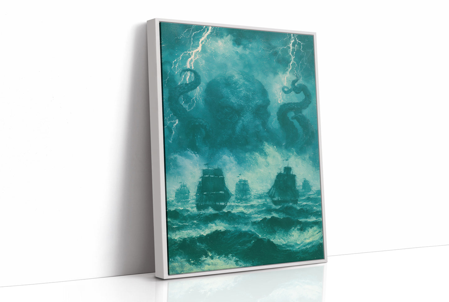 Deep Sea Titan in Emerald Storm
