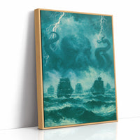 Deep Sea Titan in Emerald Storm