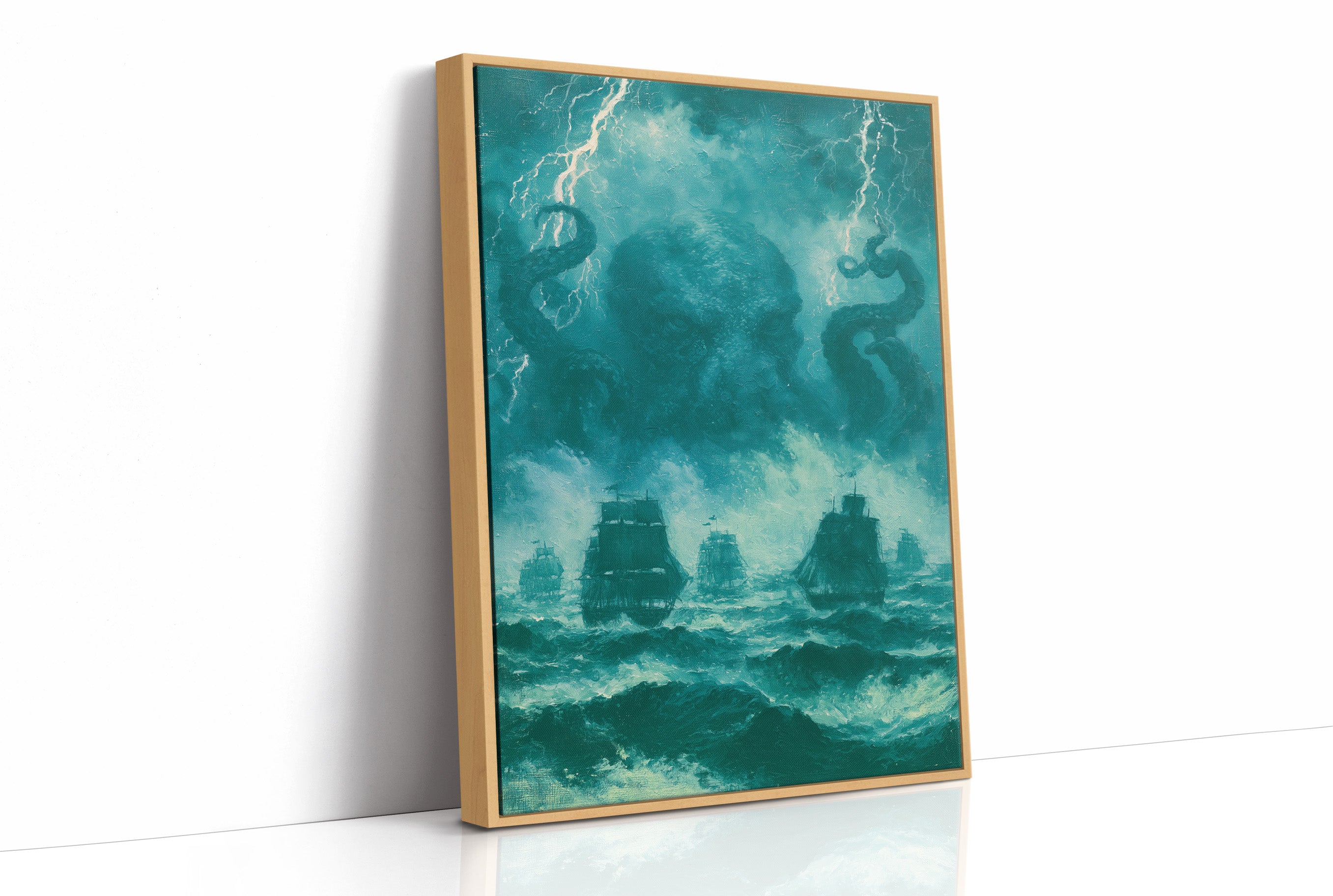 Deep Sea Titan in Emerald Storm