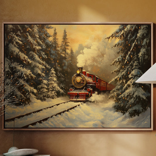 Winter Rails Carry Christmas Dreams Home