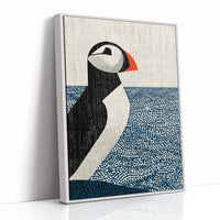 Puffin on the Horizon Line