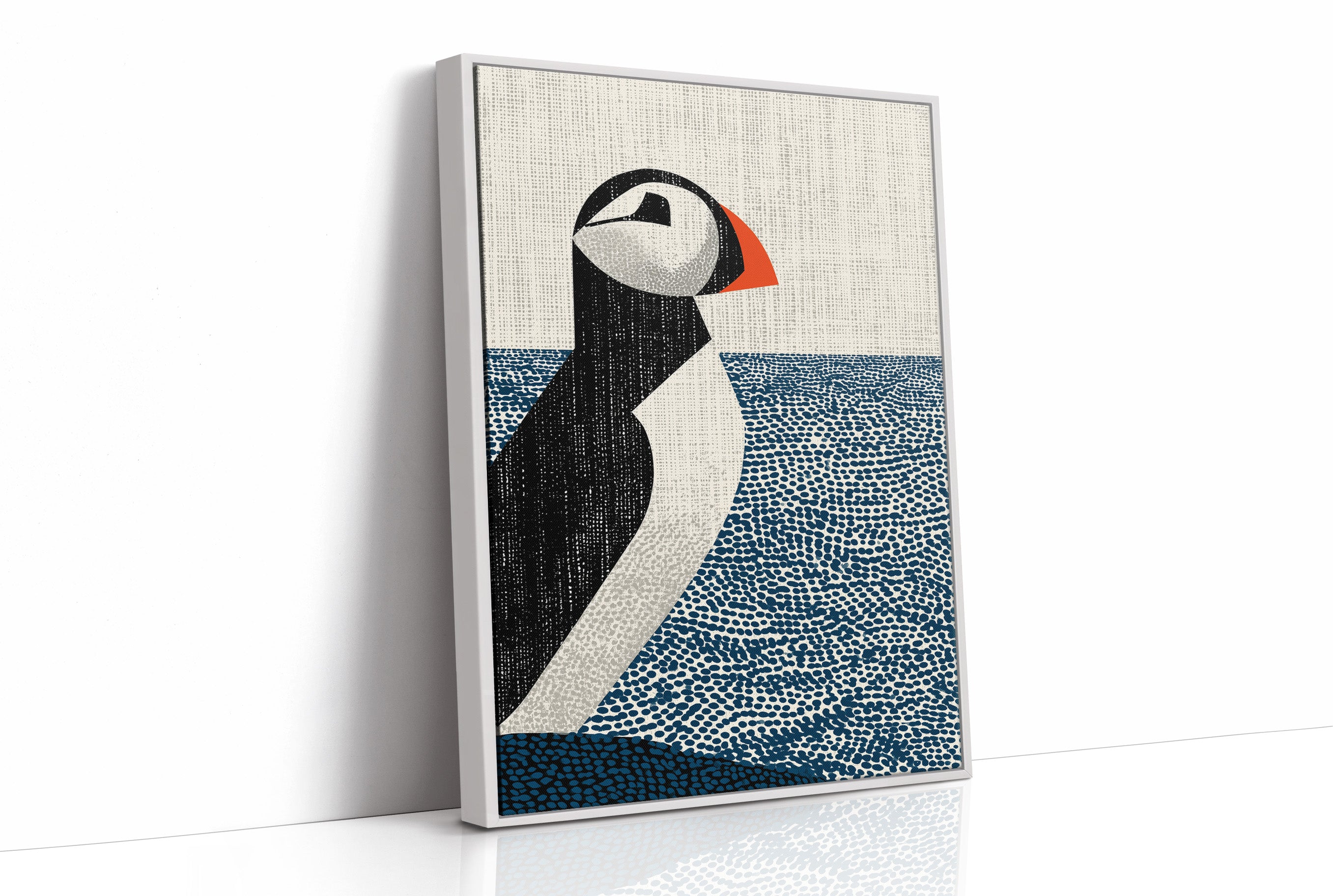 Puffin on the Horizon Line