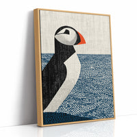 Puffin on the Horizon Line