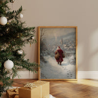 Snow Falls Softly On Sacred Night