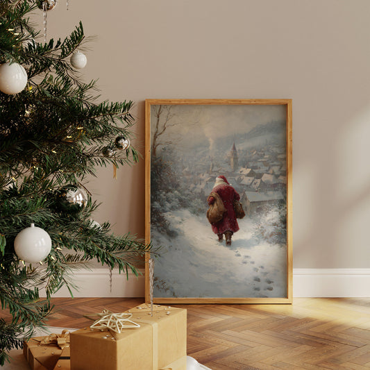 Snow Falls Softly On Sacred Night