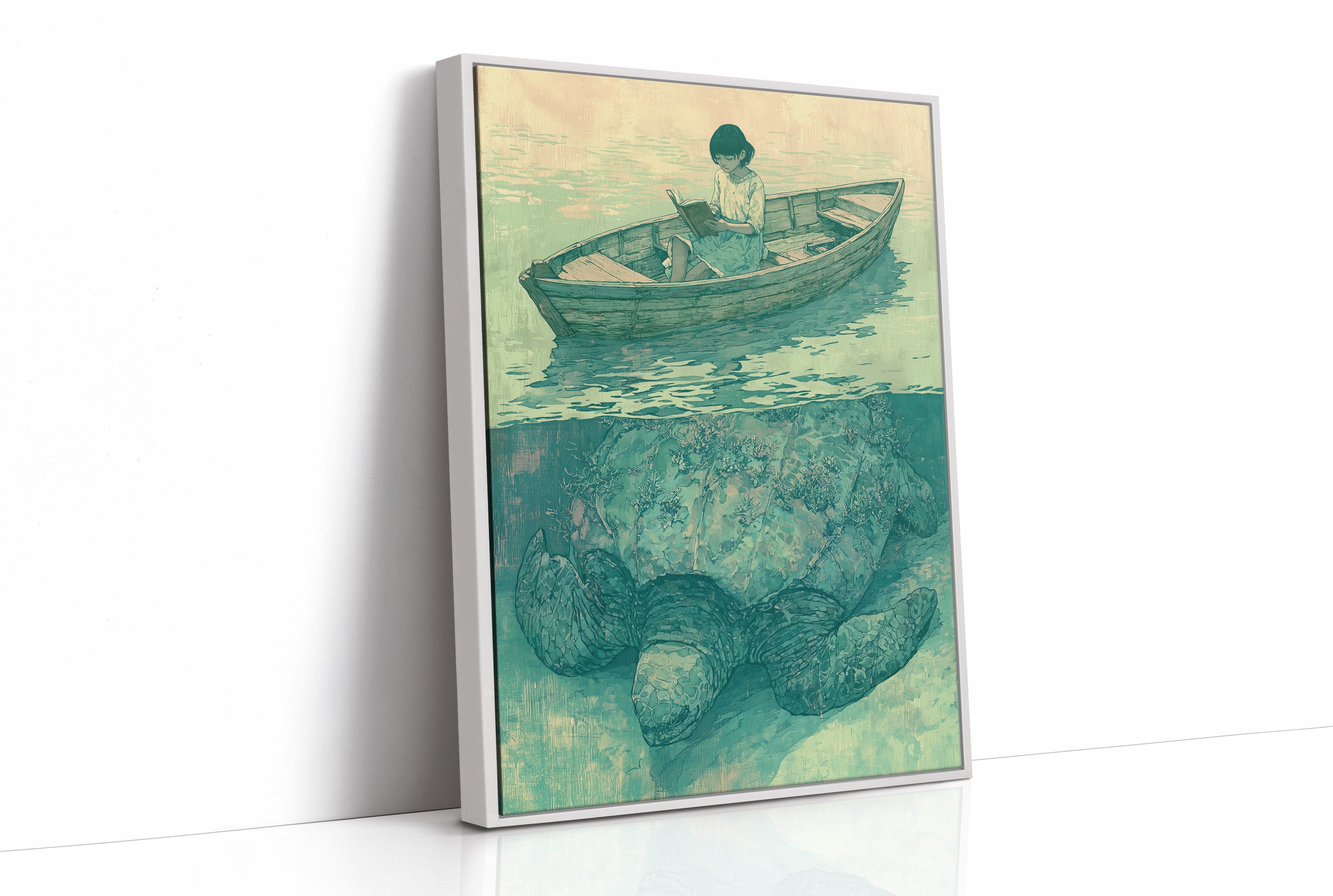 Little Reader, Ancient Turtle Below