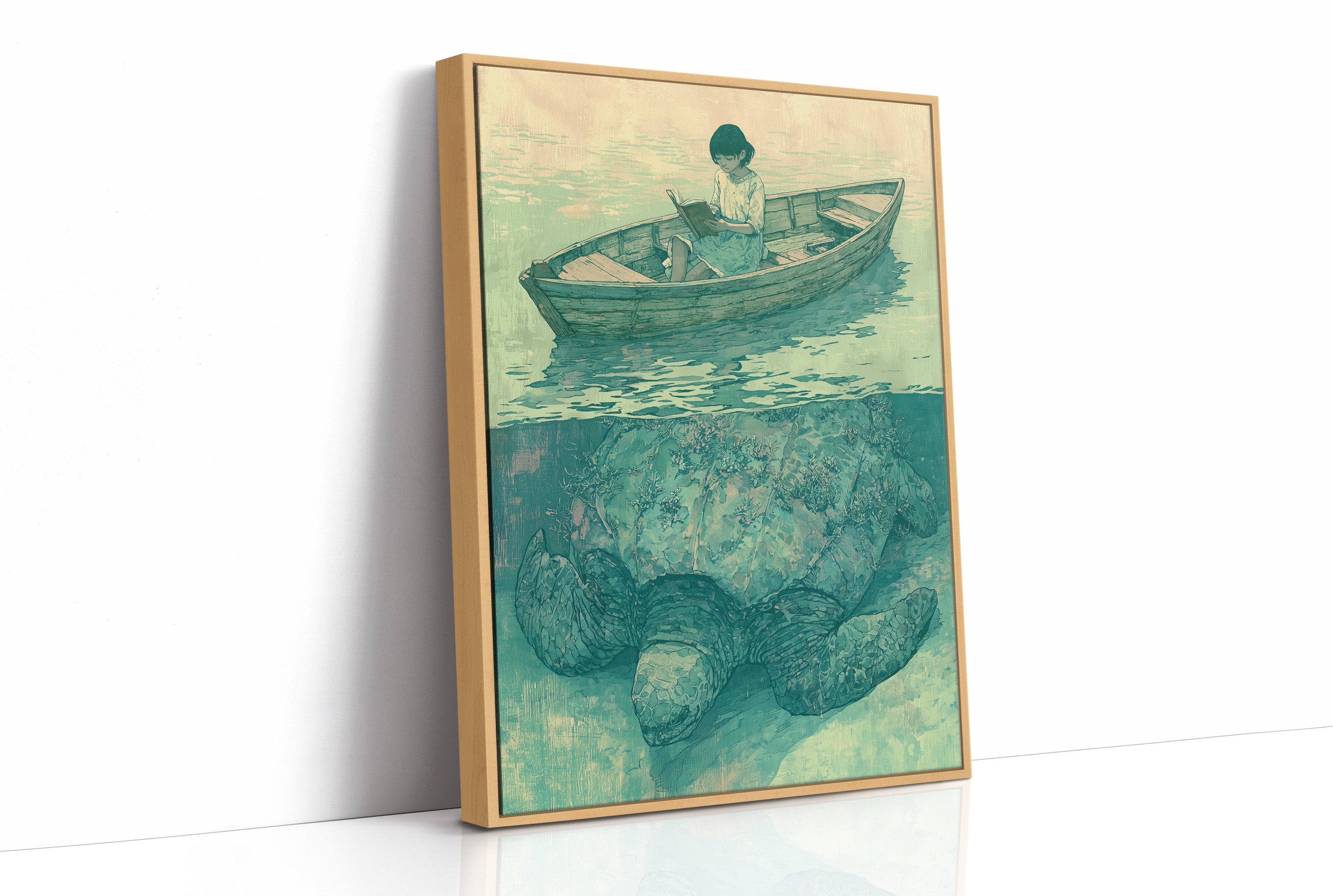 Little Reader, Ancient Turtle Below