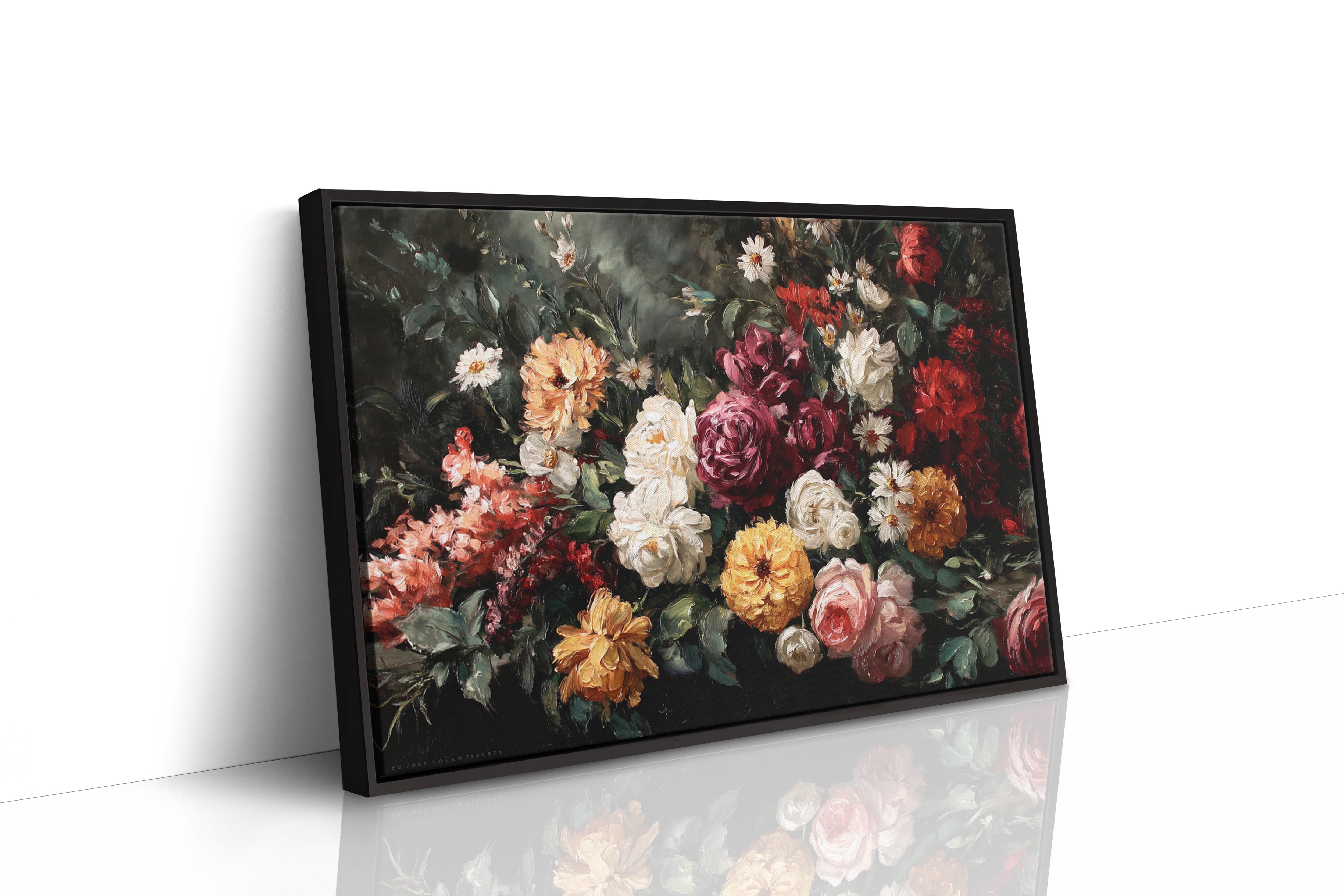 Blooms Dance In Velvet Darkness