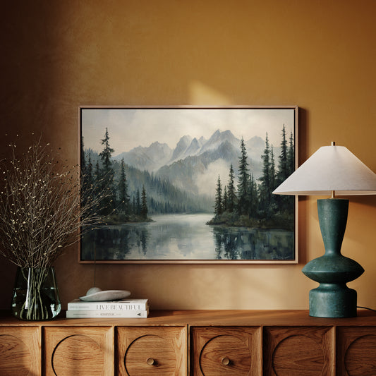 Where the Mountains Sleep in Silence