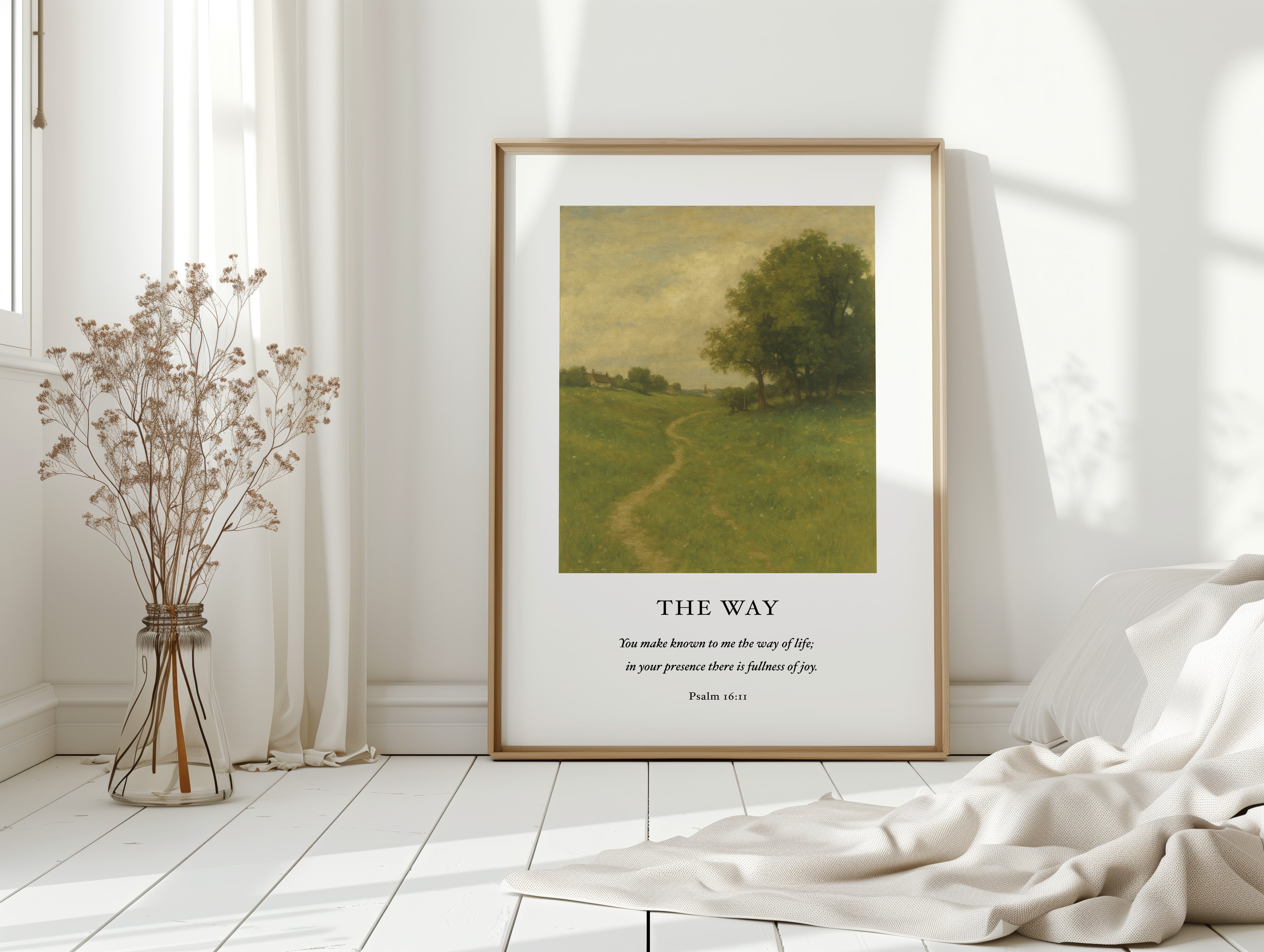 The Way Pathway Psalm 16 Landscape
