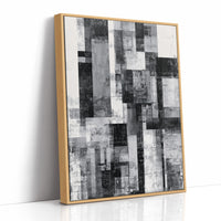 Concrete Skyline: Fractured City Blocks