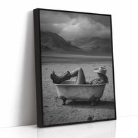 Desert Retreat Daydream - Surreal Cowboy Bathtub