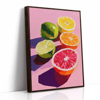Citrus Cut on a Pink Morning
