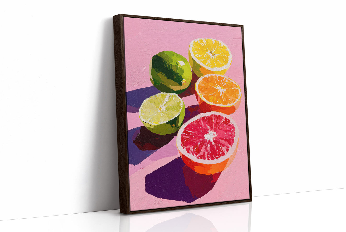 Citrus Cut on a Pink Morning