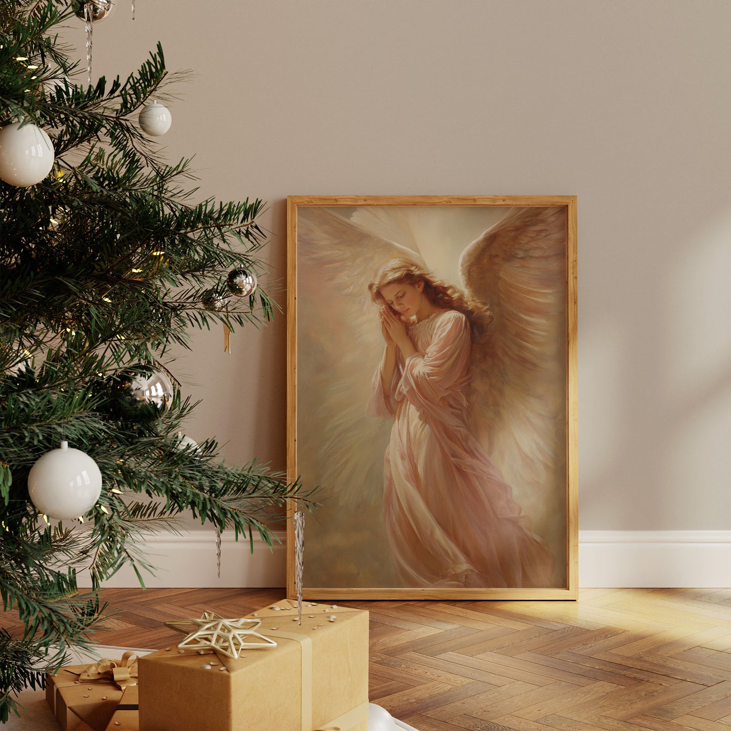 Peaceful Wings In Golden Morning