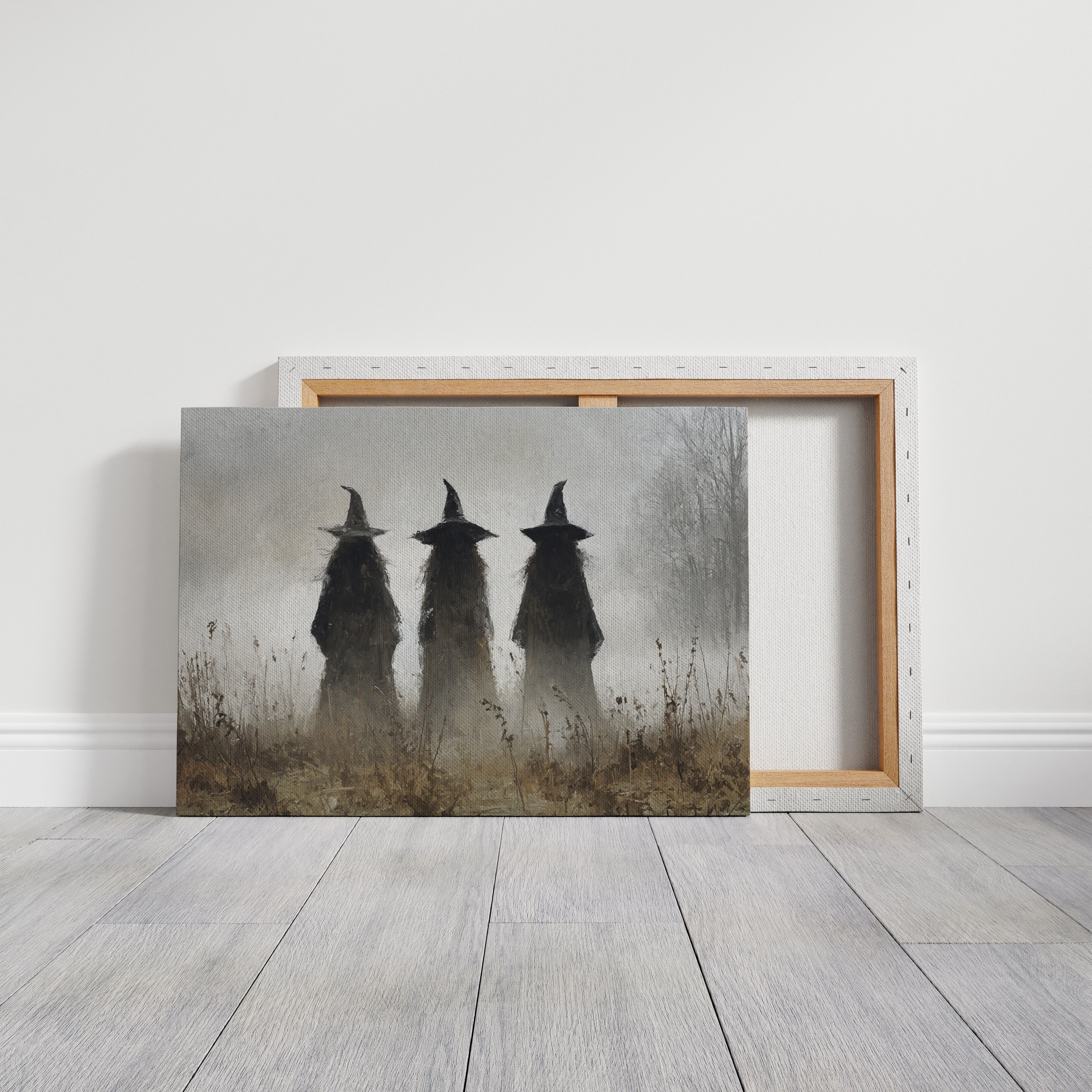 Three Figures in the Mist