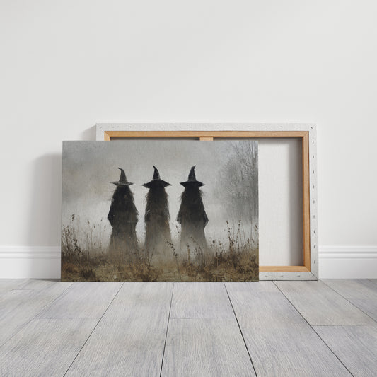 Three Figures in the Mist