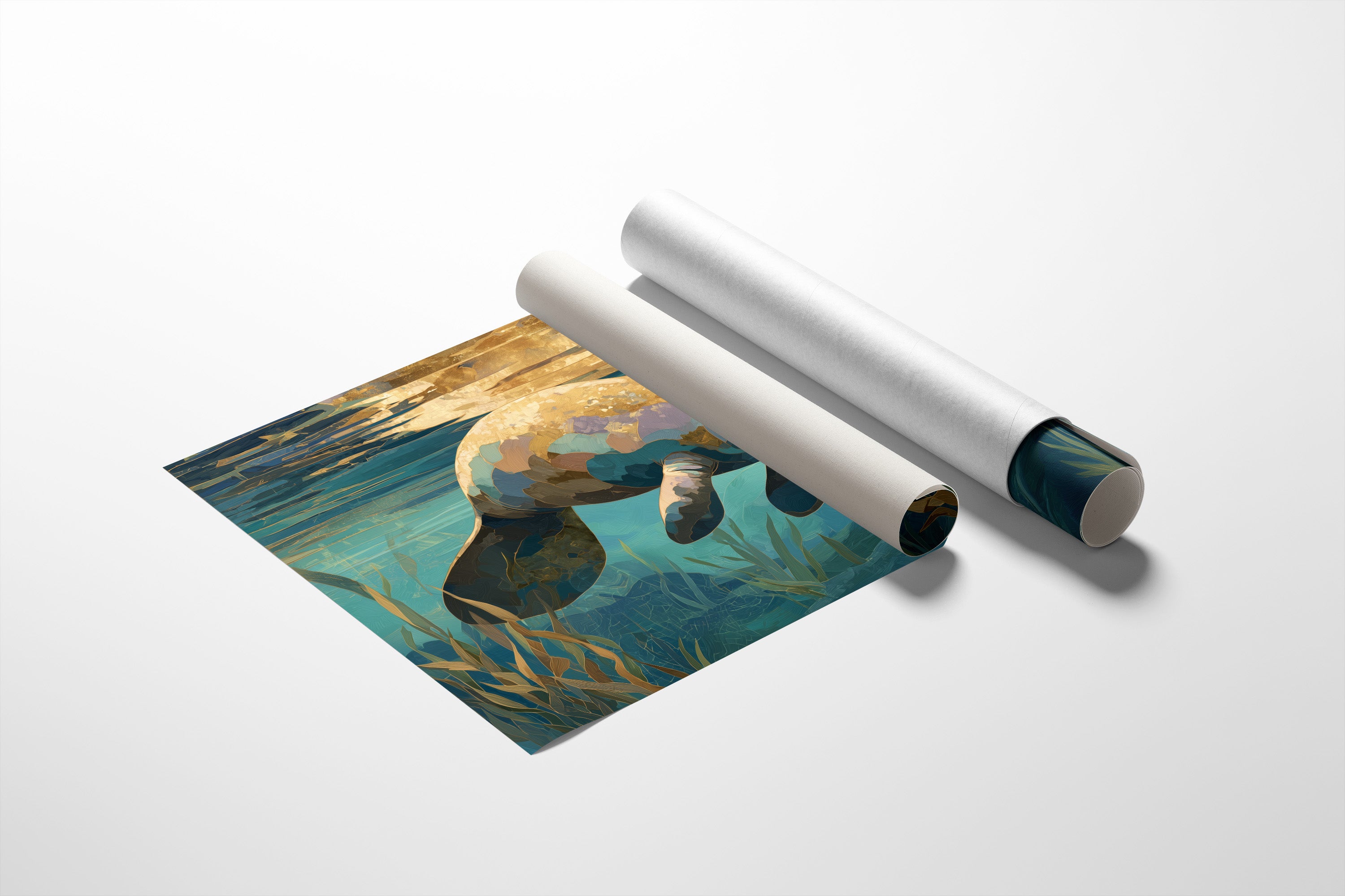 Gentle Giant In Turquoise Waters