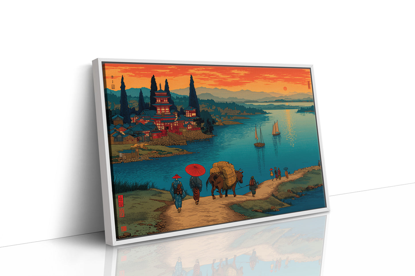 Travelers Follow Ancient Harbor Roads