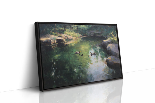 Mallards Find Their Secret Pool