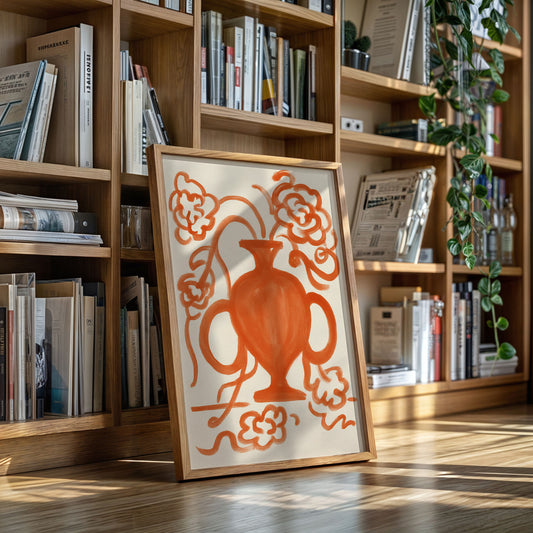 Terracotta Blooms Find Modern Grace